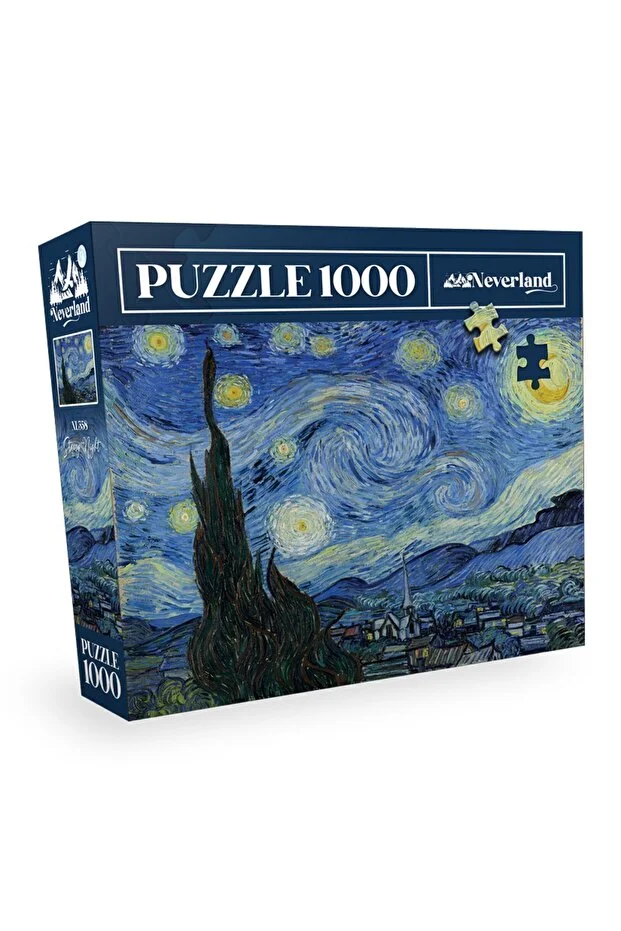 1000 Parça Puzzle - Starry Night